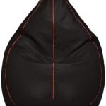 Stylecraft Black Designer Bean Bag without Beans
