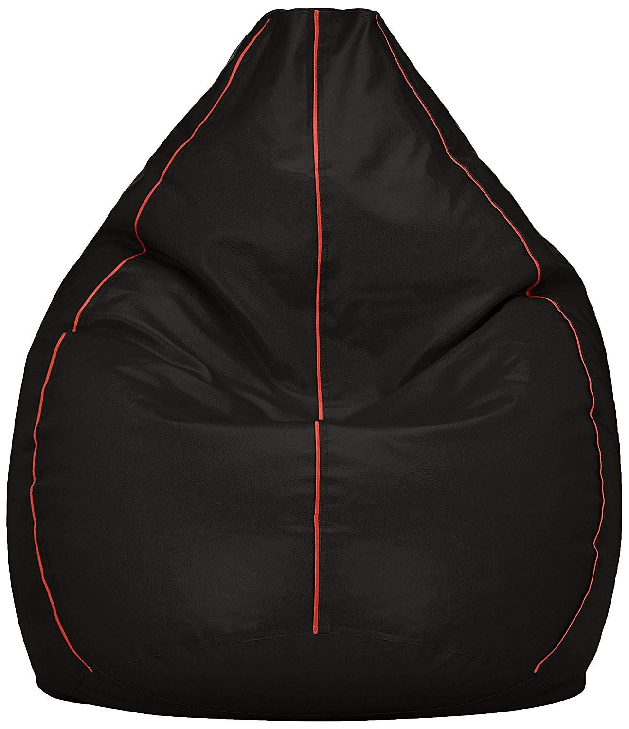 91PjQLbk8vL._SL1500_-1.jpg Stylecraft Black Designer Bean Bag without Beans - Image 1