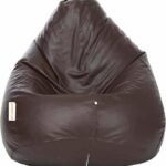 Stylecraft Brown Bean Bag Chair With Beans