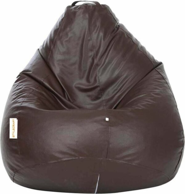 Stylecraft Brown Bean Bag Chair With Beans