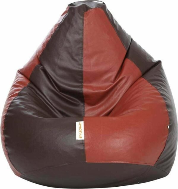 Stylecraft Brown and Tan Bean Bag