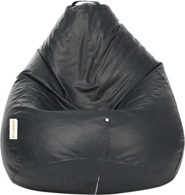 Stylecraft Black Bean Bag With Beans