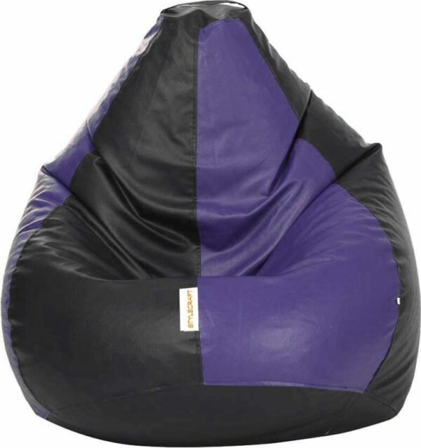 Stylecraft Black and Blue Bean Bag Without Beans
