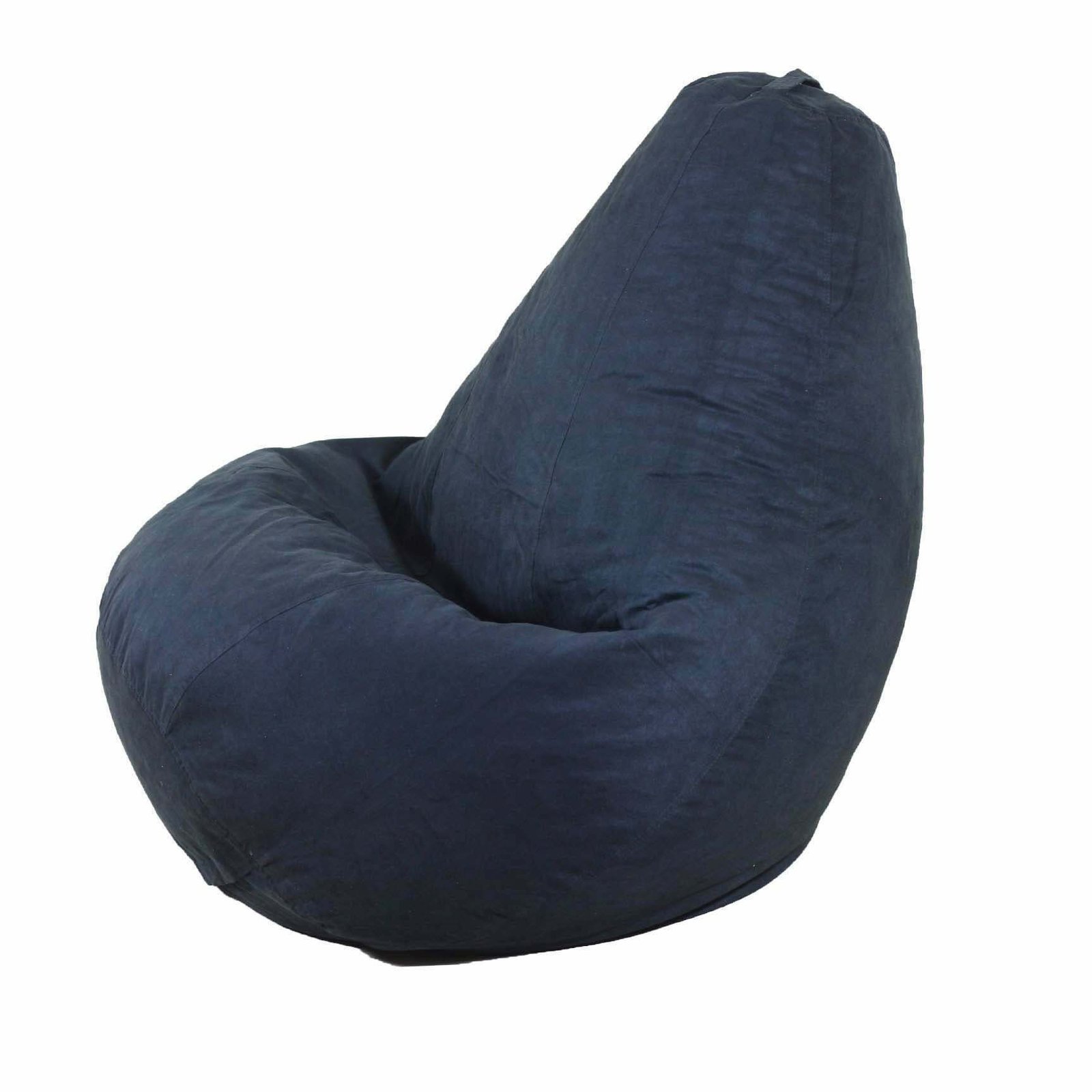 FILE197.jpg Micro Suede Blue Cotton Bean Bag - Image 1
