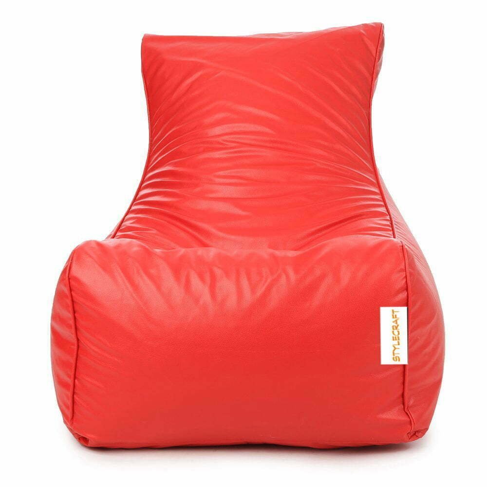RED-LOUNGERRs-1.jpg Stylecraft Red Lounger Bean Bag Cover - Image 1